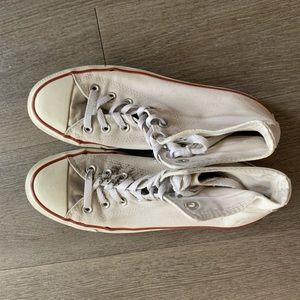 White High Top Converse